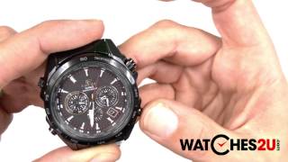 Casio Edifice Black EQWM600DC1AER [upl. by Adelric]