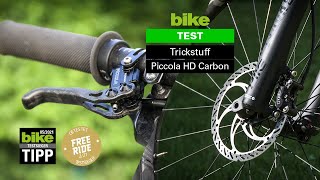 TRICKSTUFF Piccola HD Carbon Die neue Benchmark bei MTBScheibenbremsen  2fachTestsieger [upl. by Leiruh]