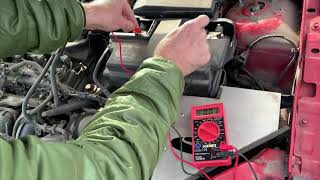 How To Test The Battery Charging System On A Ford Focus Car [upl. by Morel]