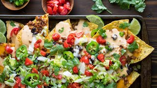 Homemade Nachos Bellgrande  How to make Taco Bell Nachos at home [upl. by Ecirtaeb]