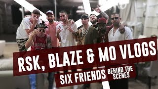 MO VLOGS RSK amp FAZE BLAZE MUSIC VIDEO Behind The Scenes [upl. by Rocco]