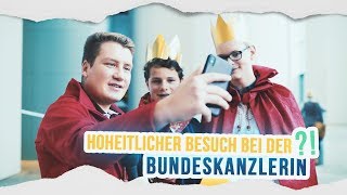 HOHEITLICHER Besuch bei der BUNDESKANZLERIN Unterwegs für das Kindermissionswerk  Berlin VLOG 22 [upl. by Eiliak]