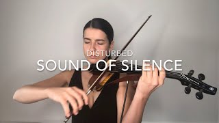 Sound of Silence Simon amp Garfunkel Disturbed Version  Barbara Krajewska Violin Cover [upl. by Rento]