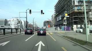 Driving from quotOerlikonquot to quotEmbrachquot  Zürich Switzerland 032014 FullHD [upl. by Anaeli]