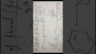 Preparation of phenol from cumene class 12 [upl. by Cnahc]