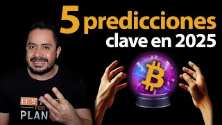 🟢 5 PREDICCIONES de BITCOIN en 2025 [upl. by Somar]