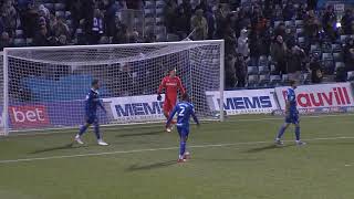 Gillingham v Portsmouth highlights [upl. by Anev606]