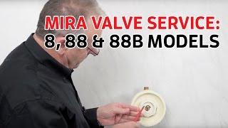 How to service Mira 8 Mira 88 amp Mira 88B shower valves [upl. by Meyeroff]