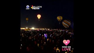 Highlights of day 1 of the 2023 Albuquerque Balloon Fiesta [upl. by Atinihs]