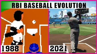 RBI BASEBALL evolution 1988  2021 [upl. by Ulrick]