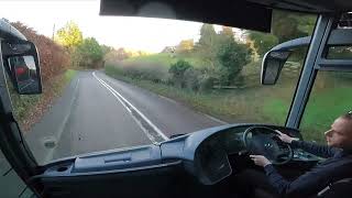 Coach Driving with James Ep3  Lavington to Devizes and Return [upl. by Eiffub]