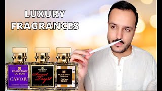 Fragrance du Bois London Spice Cavort and Secret Tryst  Fragrance Review  Pure Luxury Fragrances [upl. by Ahsea]