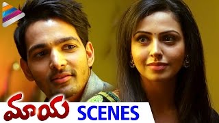 Nandini Rai Proposes To Harshvardhan Rane  Maaya Telugu Movie Scenes  Telugu Filmnagar [upl. by Akemrehs]