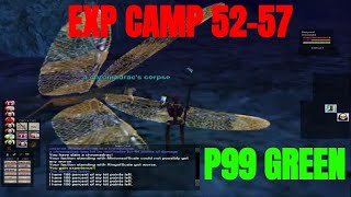 Experience guide level 5257  P99 Everquest Project 1999 green  Good exp and loot camp Necro Lvl57 [upl. by Middleton]