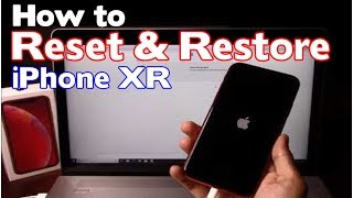 How to Reset amp Restore Apple iPhone XR  Factory Reset Forgot Passcode iPhone is Disabled Fix [upl. by Ricard]