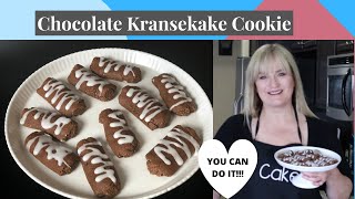 How to make Chocolate KRANSEKAKE Cookies l Recipe l Tutorial [upl. by Mchail620]