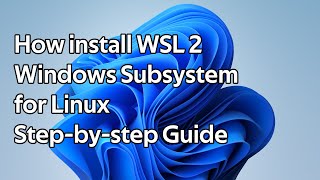 How to setup WSL Windows Subsystem for Linux [upl. by Ellenwad410]