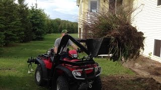 WildHare ATV Bucket Loader Turns your ATV into a Workhorse [upl. by Margeaux242]