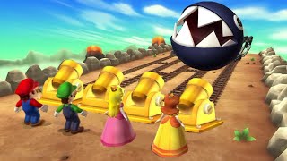 Mario Party 9  All Boss Minigames [upl. by Turrell]