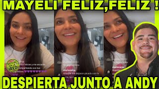 MAYELI ALONSO DESPIERTA FELIZ JUNTO A ANDY RUIZ SU NOVIONOTICIAS DE LA RED [upl. by Llerreg51]