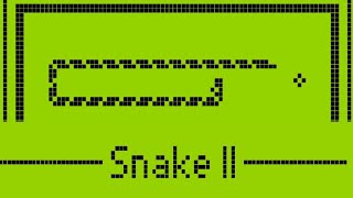 Snake 2 Game Of Retro Nokia Phones Snake II Games Android Gameplay [upl. by Porty]