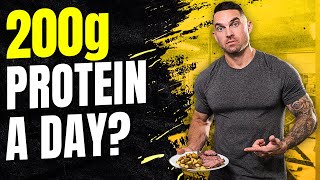 How to Eat 200g Protein Each Day  Men Over 40 [upl. by Yartnoed]