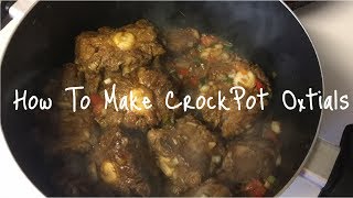 Chef Jay Crockpot Oxtails [upl. by Eca]