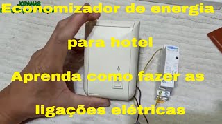 como  instalo  economizador  energia  elétrica  hotel [upl. by Madlin]