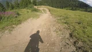 Morgins Bike Park La Noire Switzerland [upl. by Vershen]