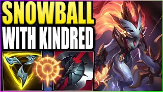 Kindred Cannot Be Stopped Once They Snowball Early Invades  GG [upl. by Marcile]