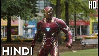 Iron Man ALL FIGHT Scenes in Hindi  Avengers Infinity War in Hindi  Ironman vs Thanos Fight [upl. by Araek]