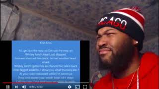 D12  Quitter Lyrics on screen Everlast Diss  REACTION [upl. by Herb]