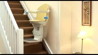 Handicare Stairlifts 1000 Straight Stairlift [upl. by Aenitsirhc865]