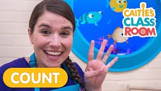 Practice Counting with 10 Little Fishies [upl. by Rennat]