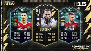 WAS PASSIERT JETZT😱 TOTW 15 PREDICTIONS FIFA 22 🔥🔥 [upl. by Thorfinn]