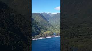 Tranquil Beauty Waipio Valleys Lush Landscape hawaiianislands [upl. by Anomer]