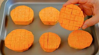 When you have 2 sweet potatoes make this delicious and easy sweet potato recipe Vegan [upl. by Ahgiela748]