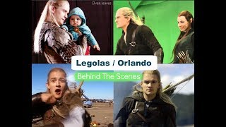 LegolasOrlando Bloom behind the scenes [upl. by Milde353]