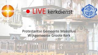 Kerstavonddienst 24122022  Ds G v Wolfswinkel uit Maassluis  Wijkgem Groote Kerk [upl. by Goraud]