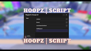 Hoopz Script  Aimbot Auto guard Reach  OP [upl. by Ecylla]