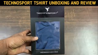 Technosport tshirt unboxing and review  technosport tshirt review  technosport Tshirts amazon [upl. by Spooner]