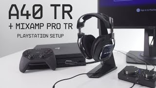 A40 TR  MixAmp Pro TR PS4 Pro amp OG Setup Guide  ASTRO Gaming [upl. by Mines]