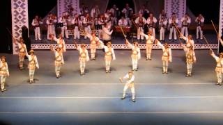 The fastest Romanian Folk Dance Calusarii din Moldova Part 1 [upl. by Dorkus]