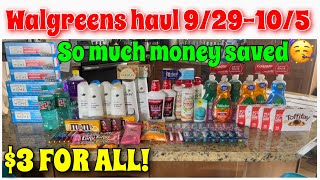 Walgreens couponing haul 929105 This week is SO FIRE 🔥  Amazing spend booster scenarios  3🎉🎉 [upl. by Nnahgem]