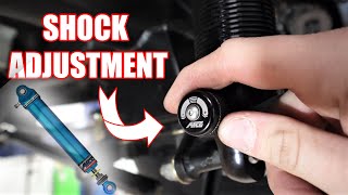 How to Set Adjustable Shocks Drag Racing Shocks [upl. by Kotick]