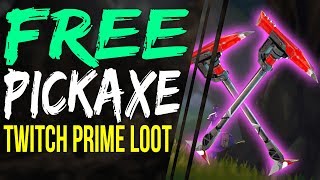 HOW TO GET TWITCH PRIME PICKAXE FOR FREE Fortnite Battle Royale  How to get Twitch Pick Axe [upl. by Ader]