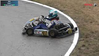 Rotax Euro Trophy Genk 2020 Mini Final 1 [upl. by Felice]