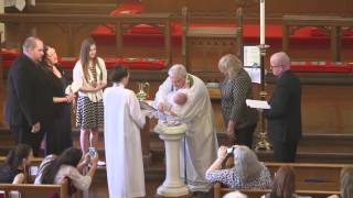 Holy Baptism  First Lutheran Church of Galveston [upl. by Errecart]