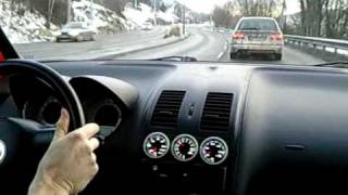 Lupo 14 16v Turbo driving [upl. by Sucramed]