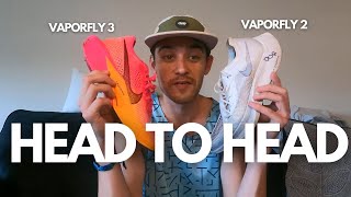 Which to Choose Nike Vaporfly 2 vs Vaporfly 3 [upl. by Ettenyar]